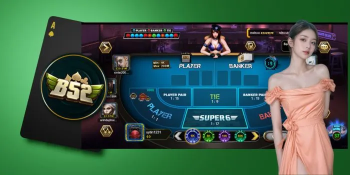 Super Baccarat B52 - 1 trong số ít game đẳng cấp cho mọi khách chơi Super Baccarat B52 - 1 trong số ít game đẳng cấp cho mọi khách chơi